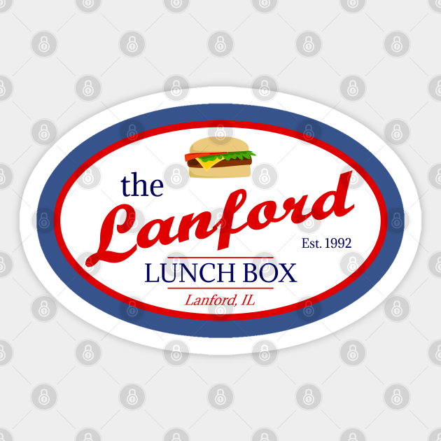 The Lanford Lunch Box Roseanne Sticker TeePublic